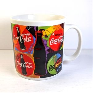 Vintage 1995 Coca-Cola "Always Happening, Always Coca-Cola" Coffee Mug